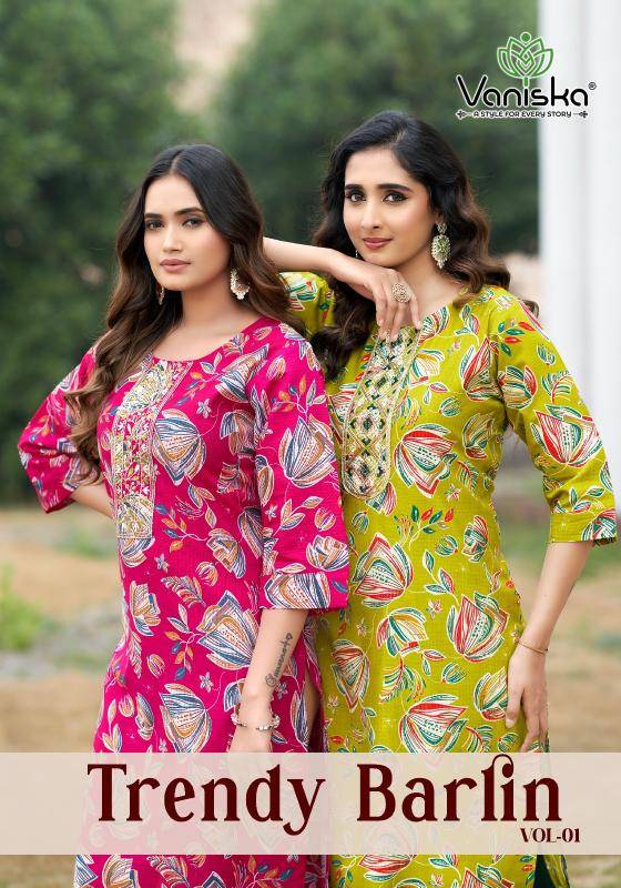 Vaniska trendy barlin vol 1 Kurtis in Hyderabad